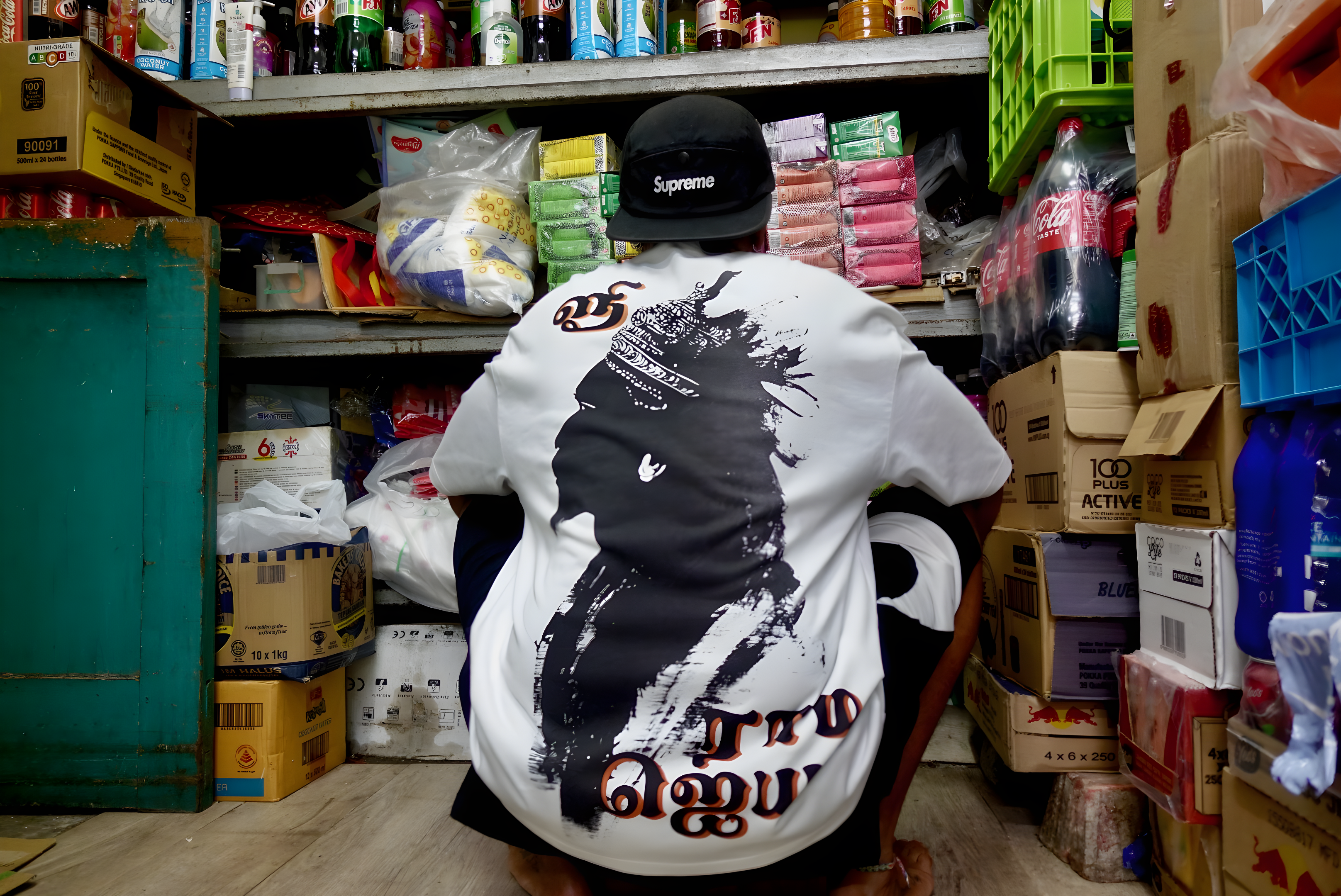 The Lord Hanuman Oversized Basic Tee - Hanuman Jayanti 2025