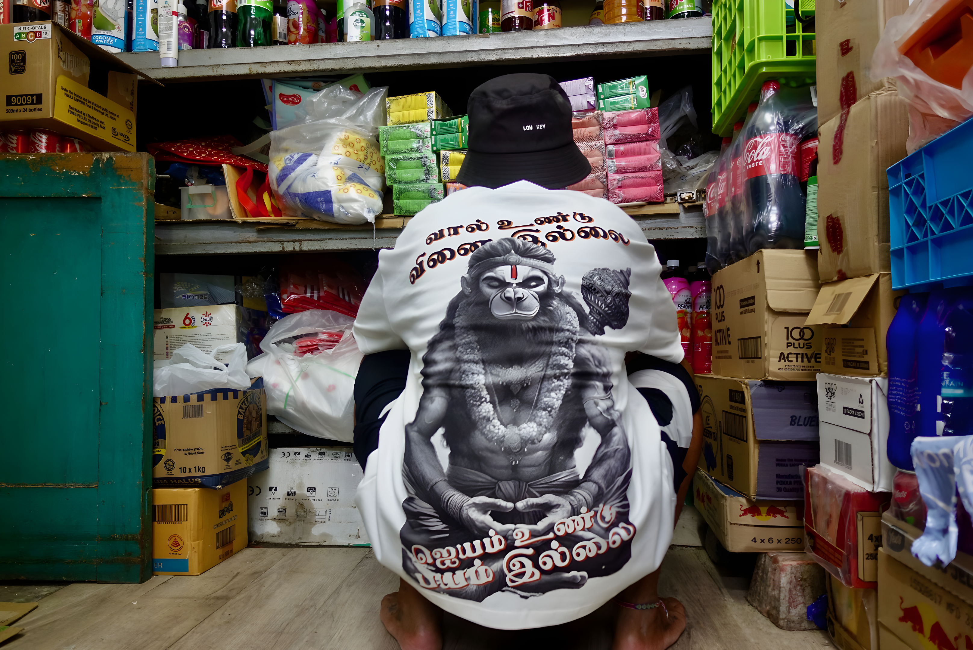 The Lord Hanuman Oversized Premium Tee - Hanuman Jayanti 2025